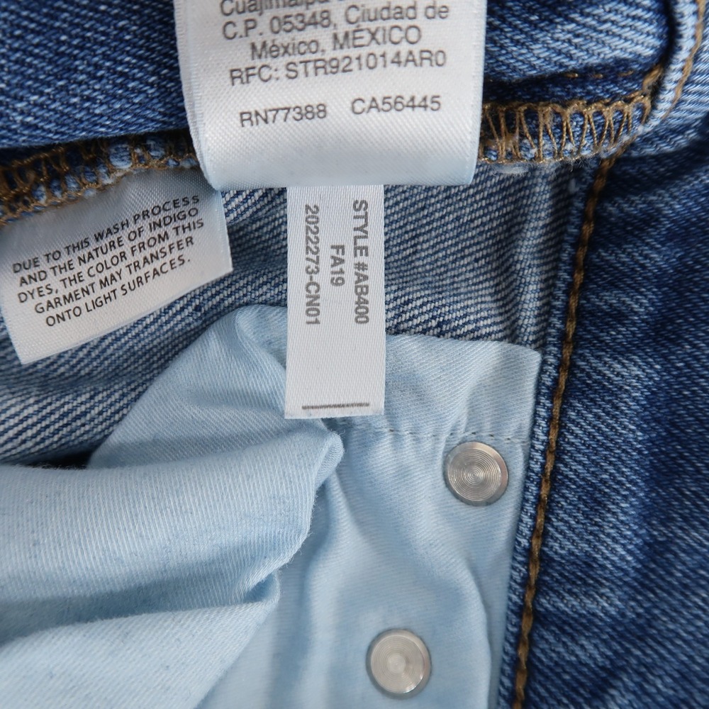 Point Sur Shoreditch Jeans Womens 25 Blue Straight Leg High Rise Stretch J. Crew - Picture 11 of 11